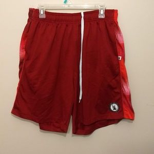 Flow Society Lacrosse/ Basketball XL Shorts Red